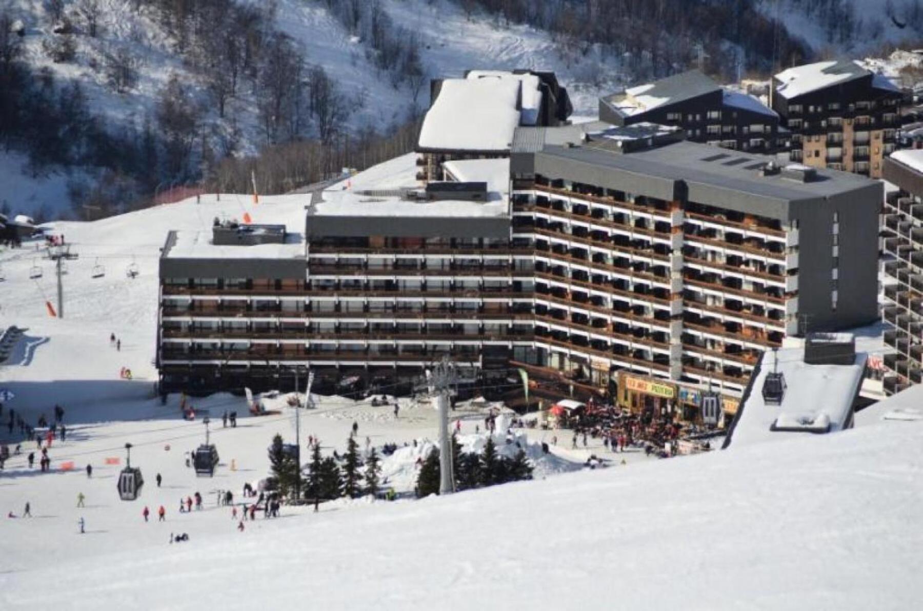 Residence Chaviere - Studio 4 Pers A La Croisette - Vue Sur Les Pistes - Acces 3 Vallees Mae-5464 Saint-Martin-de-Belleville Eksteriør billede